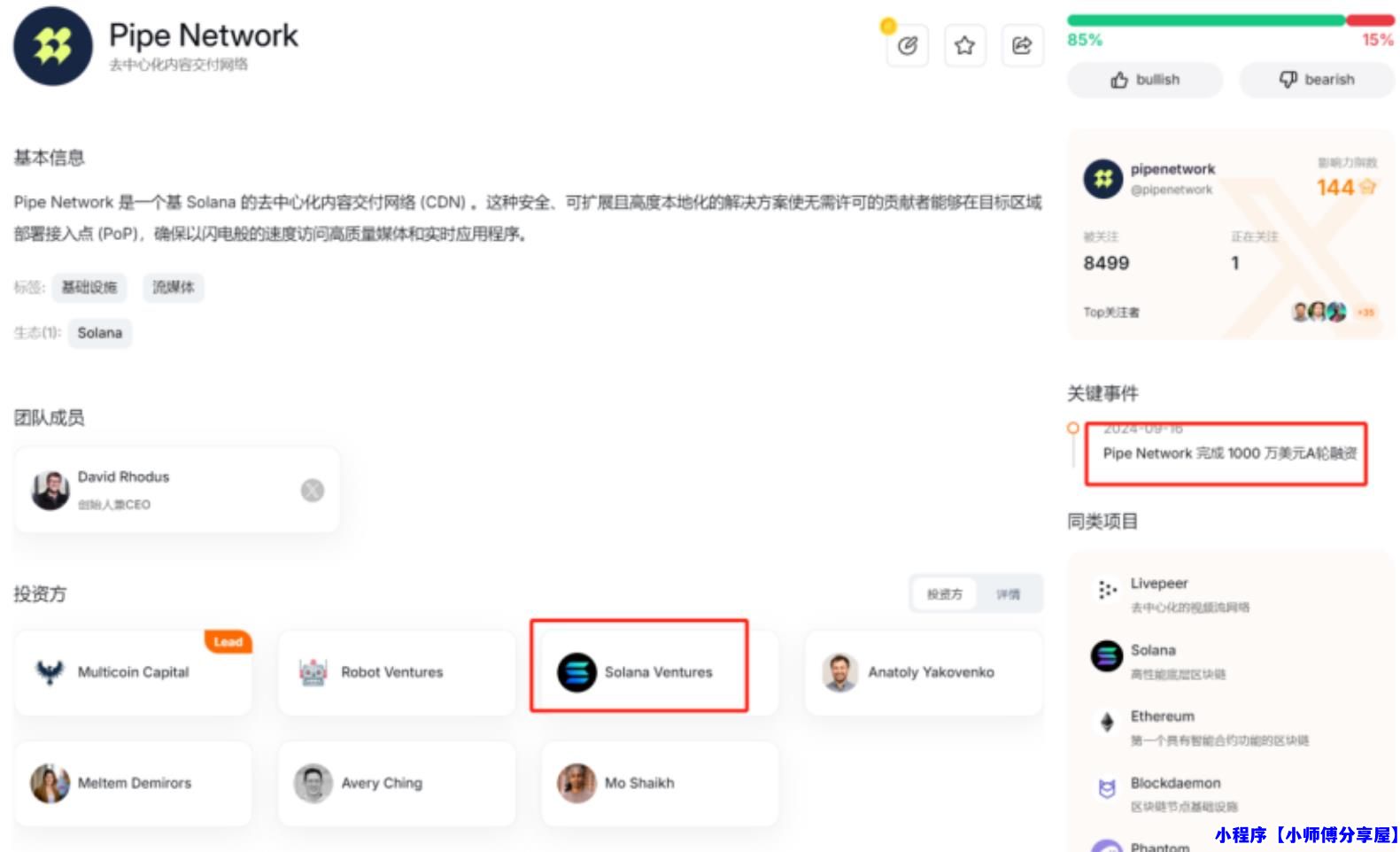 DePin挂机项目Pipe Network挖矿教程！Solana官方参投！Multicoin领投1000万美金！